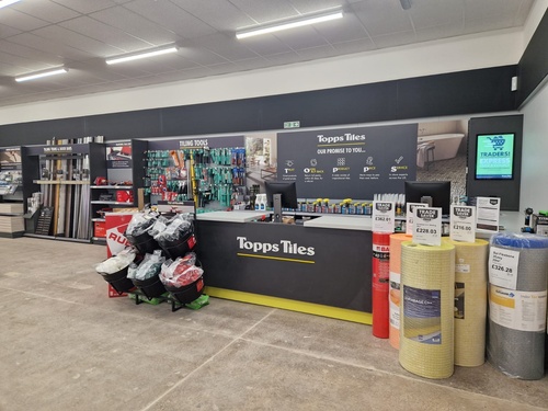 TOPPS TILES OPEN NEW STORE AT AIRPORT INDUSTRIAL ESTATE, NEWCASTLE